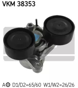 Ролик SKF VKM 38353